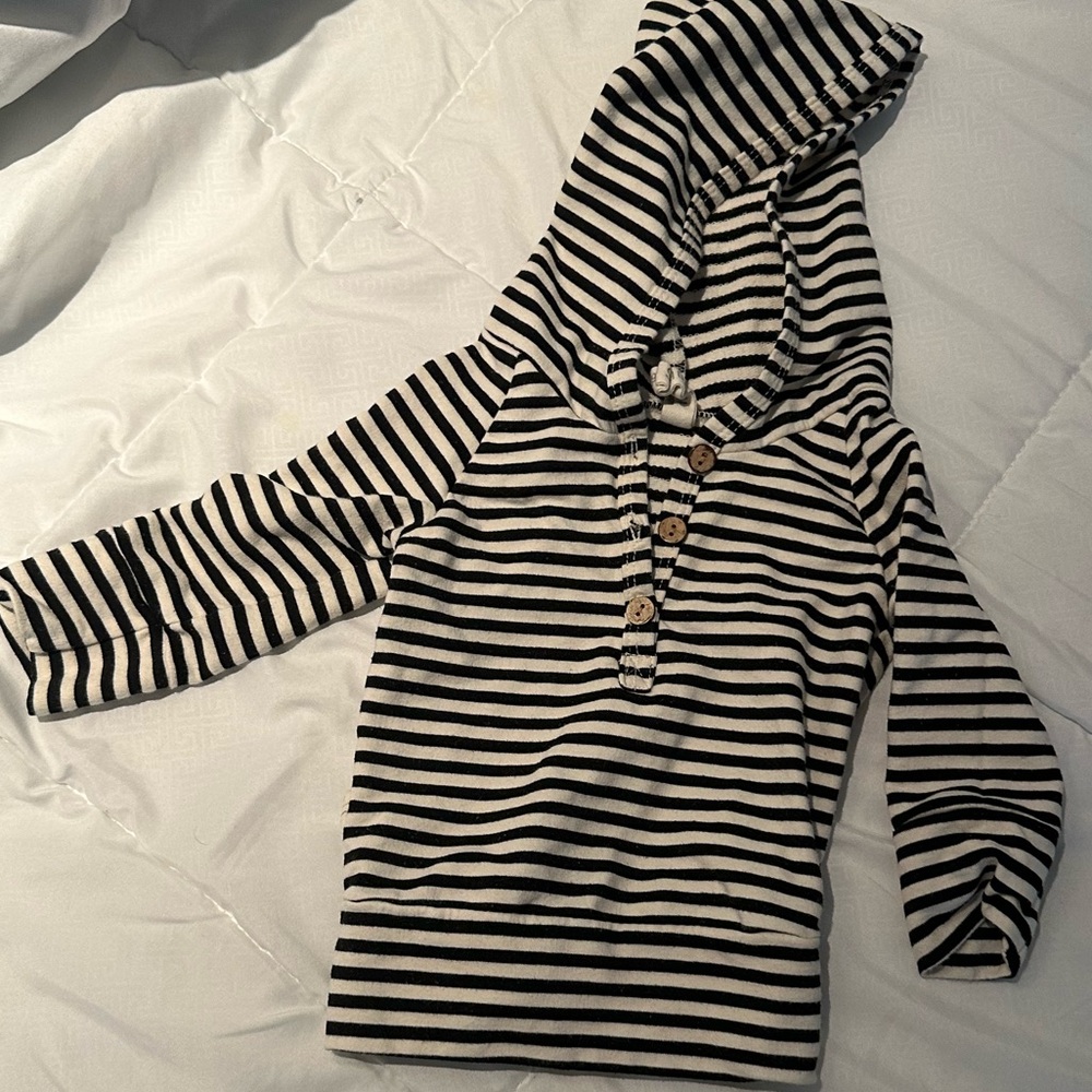 Childhoods Striped Hoodie 3-6 month